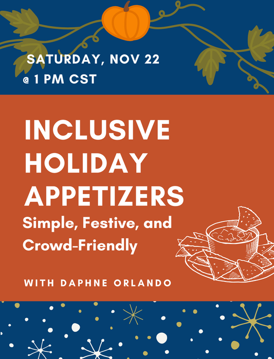 Inclusive Holiday Appetizers